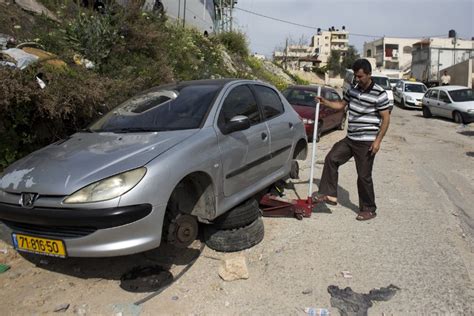 Vandals Deface Arab Owned Cars In East Jerusalem The Times Of Israel