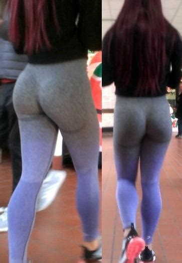grey leggings gym girl candid ass sexy candid girls with juicy asses