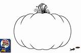 Blank Halloween Pumpkins sketch template