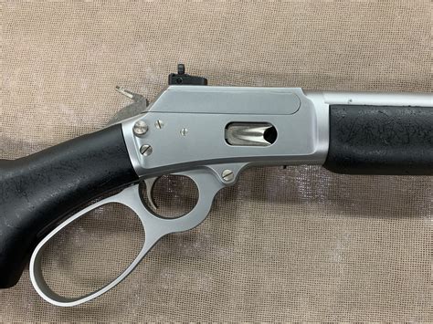 marlin cst lever action  magnum  capacity stainless threaded saddle rock armory