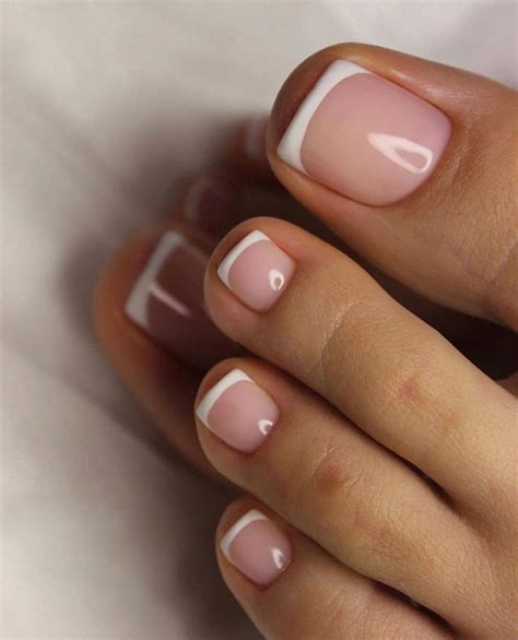professional salon spa  instagram toenails french tip