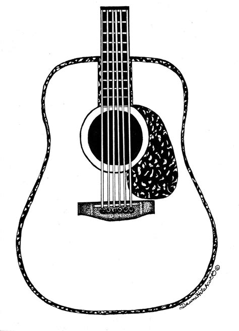 guitar  drawing clipart    clip art resource clipart