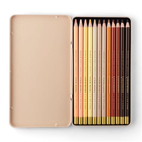 skin tone colouring pencils pack   simon lucas bridge supplies