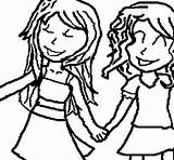 Shaking Hands Coloring Girls Gif Coloringcrew Colorear Pages Clipart sketch template