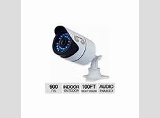 Night Owl 900 TVL Security Bullet Camera Audio Enabled, Indoor