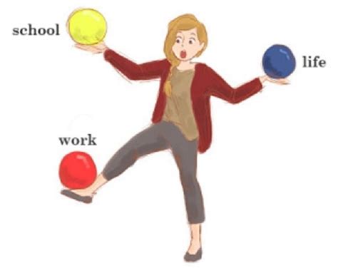 tips  balancing work  school