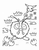 Pokemon Coloring Pages Picgifs Colouring Printable Kids sketch template