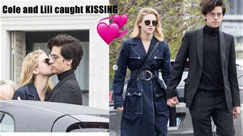 cole sprouse and lili reinhart caught kissing youtube