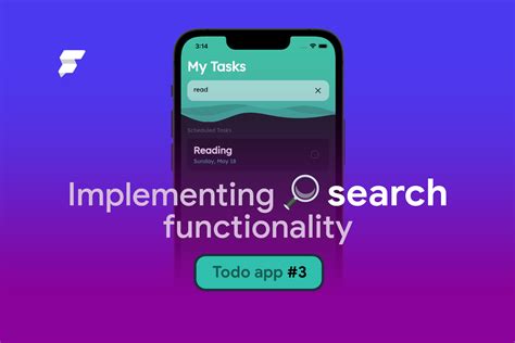 implementing search functionality   app