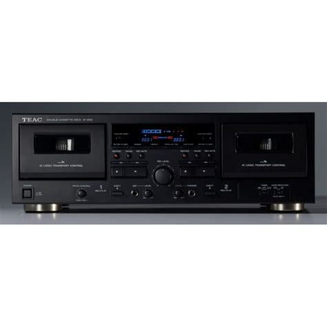 Teac W 1200 Dual Cassette Player Recorder