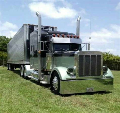 peterbilt  tractor trailers show trucks trucks