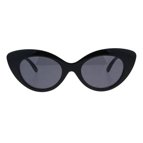 womens classic cat eye mod plastic goth sunglasses ebay