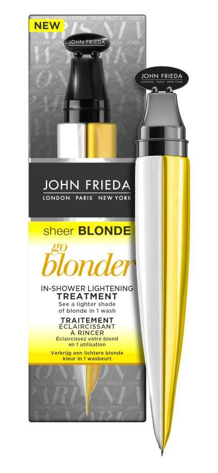 john frieda sheer blonde  blonder  shower lightening treatment douglaslv