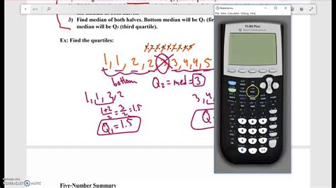 week  finding quartiles   calculator youtube