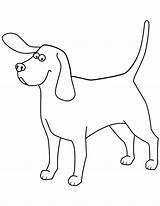 Cani Beagle Simpatici Disegni Coloring Colorare Divertenti Supercoloring Bambini sketch template