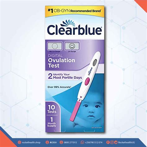 ovulation test kits clear blue  rocket health