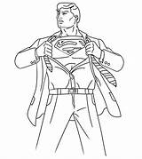 Superman Rysunek Kolorowanka Druku Malowankę Wydrukuj Vicoms Drukowanka sketch template