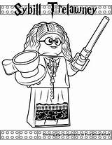 Trelawney Sybill sketch template