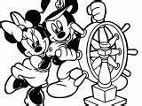 Captain Coloring Mickey Minnie Wecoloringpage sketch template