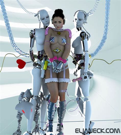 6 Robot Sci Fi Cg Character By Eliane  660×734