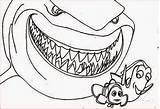 Shark Nemo Sharks Jaw Tooth Hammerhead Getdrawings Printables Mesmerizing Filminspector Coloringhome sketch template