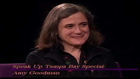 Speak Up Tampa Bay Special Amy Goodman Youtube