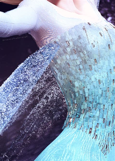 Elsa The Snow Queen Dress Details Frozen Photo