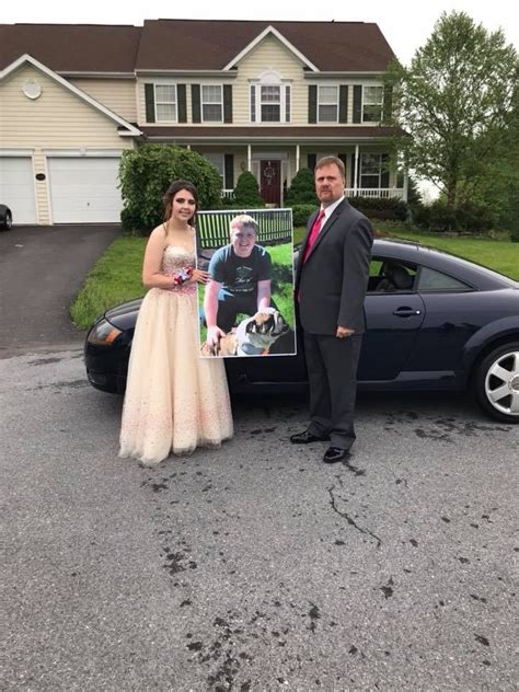 dad takes son s girlfriend to prom after car accident