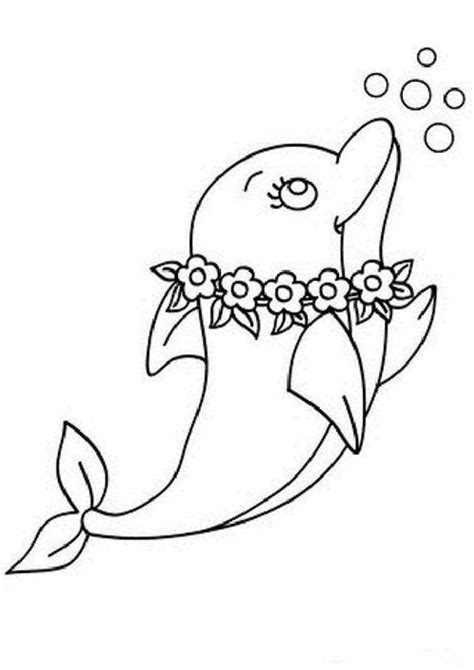 coloring images  dolphins