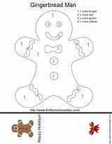 Gingerbread Man Colouring Activity Coloring Pages Activities Thriftymommastips Kids Bookmark Printables Thrifty Momma Tips sketch template