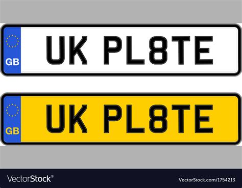 gb number plate template word    fined