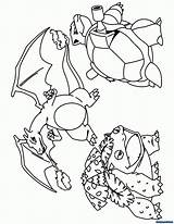 Coloring Charizard Blastoise sketch template