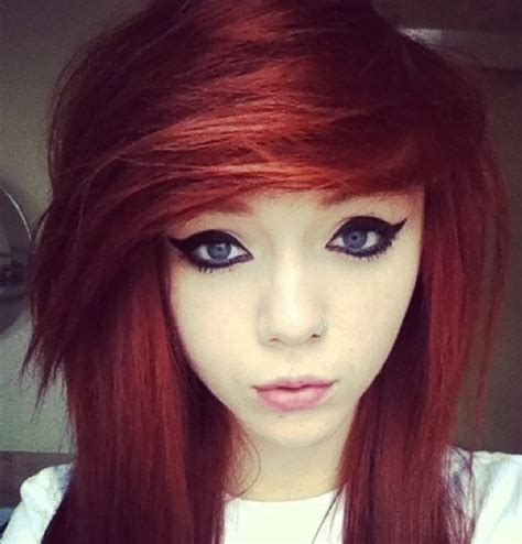 Red Hair Emo Girl Blowjob Regarder Et Télécharger