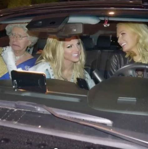 dlisted open post hosted by paris hilton recreating the britney spears car photo that lindsay