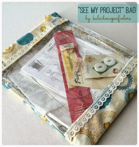 See Through Project Bag