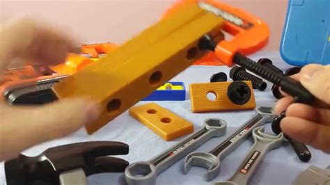 power tool toys black and decker bob the builder real toy tools part 2 youtube