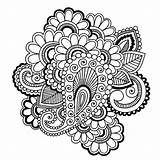 Paisley Henna Everfreecoloring sketch template