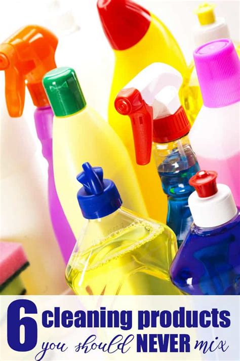6 cleaning products you should never mix simply stacie