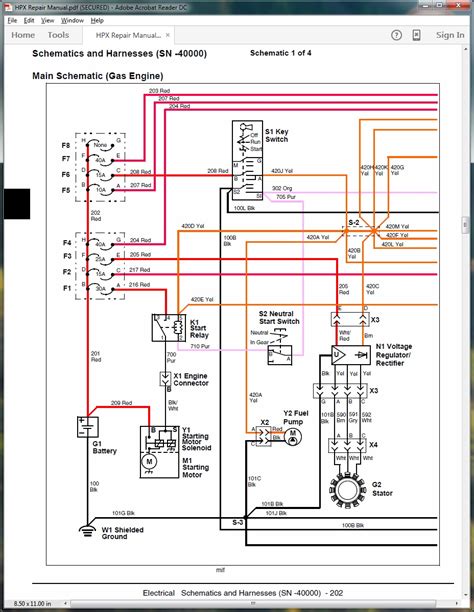 wiring diagram john deere gator