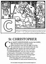 Christopher St Coloring Alphabet Loved Lord sketch template