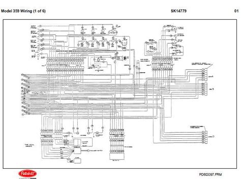 peterbilt  wiring schematic loretta engine