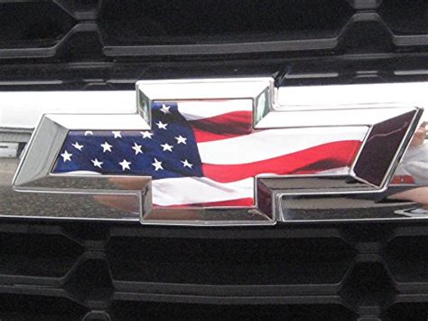 Emblemsplus American Flag Chevy Silverado 1500 Truck Grille And