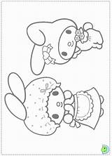 Coloring Melody Pages Dinokids Mymelody Popular Close Book Coloringhome sketch template