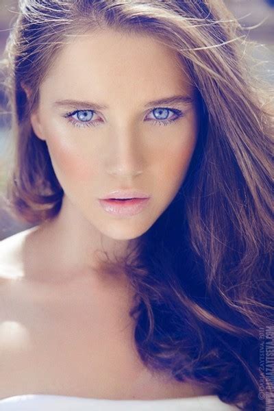 beautiful blue eyes girl hairs kiss image 242847 on