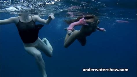 nastya and masha are swimming nude in the sea xnxx