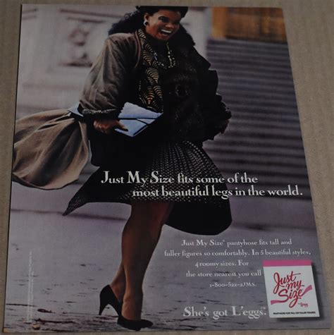 1988 print ad just my size l eggs pantyhose hosiery lady legs heels