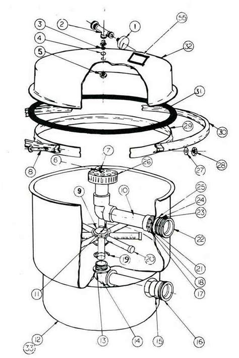 pool filter parts diagram wiring diagram