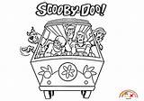 Mystery Doo Scooby Machine Coloring Pages Color Blogx Info Divyajanani Kids sketch template