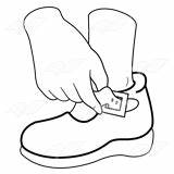 Buckle Clipart Shoe Clip Cartoon Abeka Cliparts Line Clipground Library sketch template
