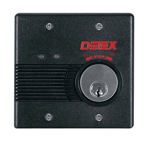 detex eax  black eax  series wall mount flush mount acdc powered alarm ea
